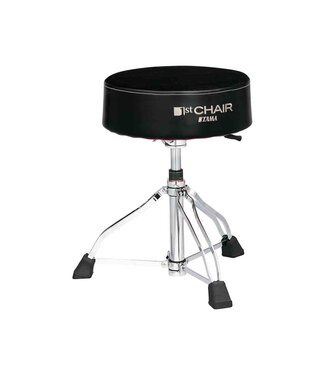 Tama Tama HT850BC 1st Chair Round Rider XL Hydraulix Cloth Top - Black