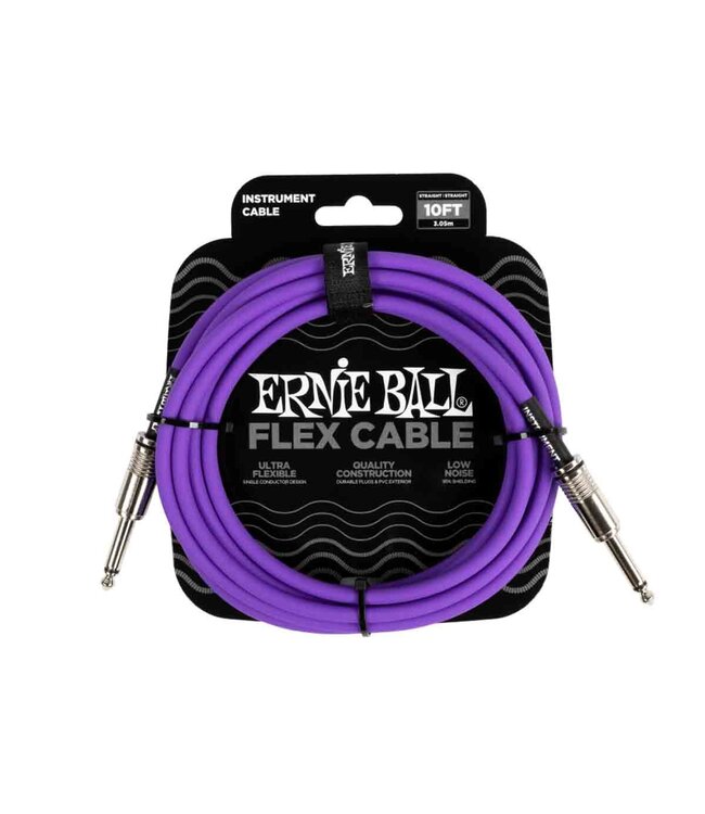 Ernie Ball Flex Instrument Cable 10ft & 20ft