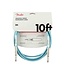 Fender Original Series Straight to Straight Instrument Cable - 10-foot, Daphne Blue