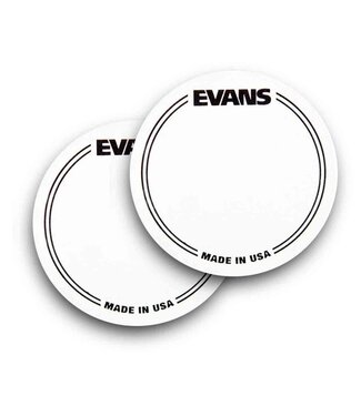 Evans EVANS EQ SINGLE PEDAL PATCH CLEAR (2 PACK)