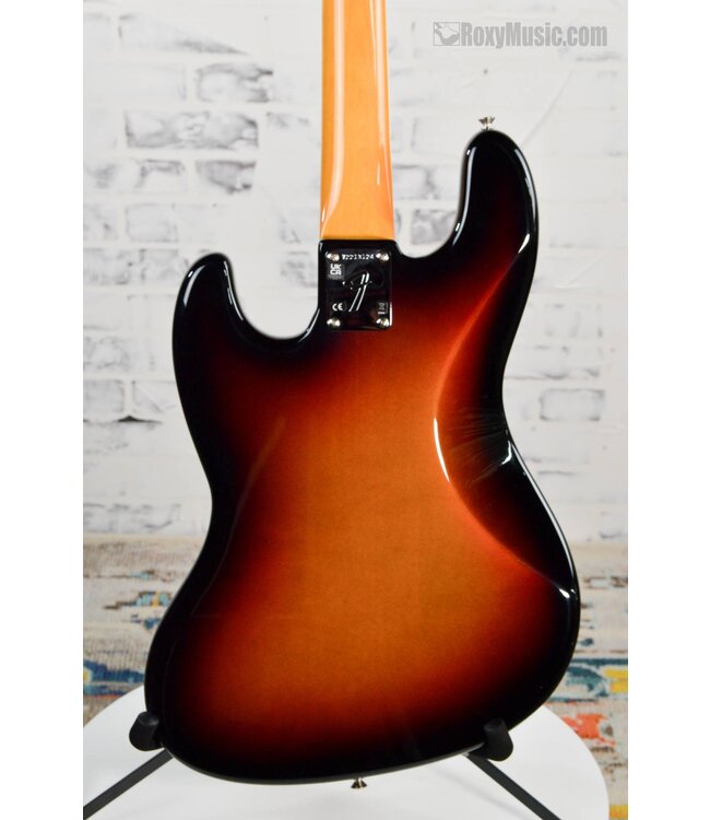 American Vintage II 1966 Jazz Bass Guitar- 3-Tone Sunburst