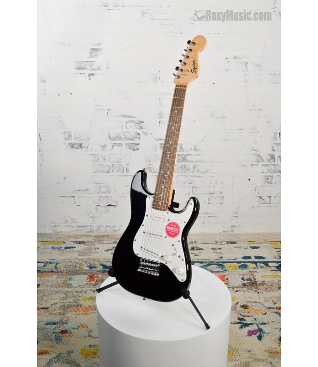 Mini Stratocaster Black Electric Guitar