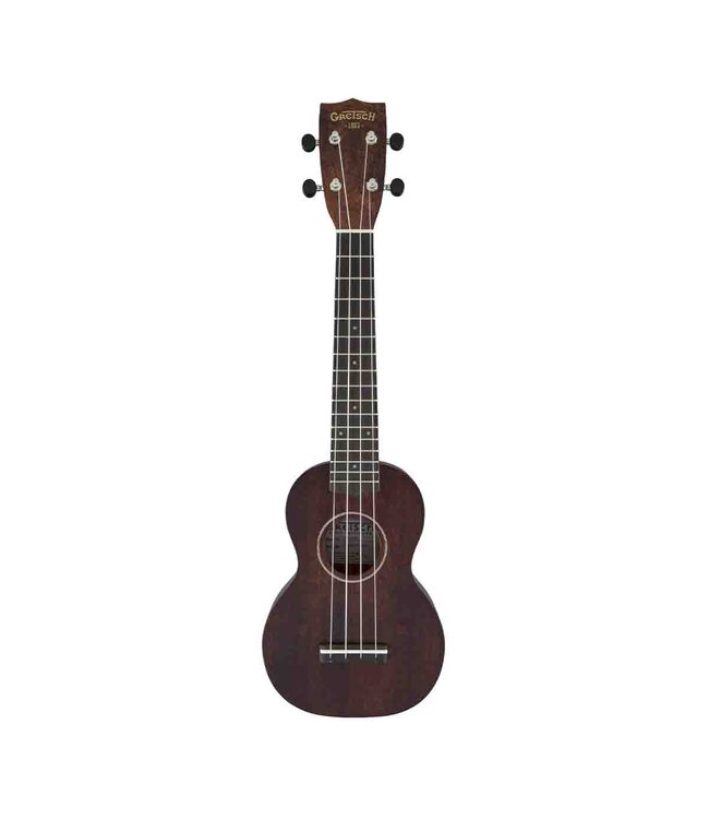 Gretsch G9100L Soprano Long Neck Brown Ukulele With Gigbag