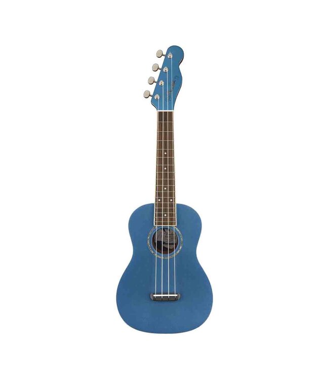 Used Fender Zuma Classic Concert Lake Placid Blue Ukulele