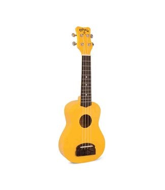 Kohala KTSYE Tiki Soprano Yellow Ukulele