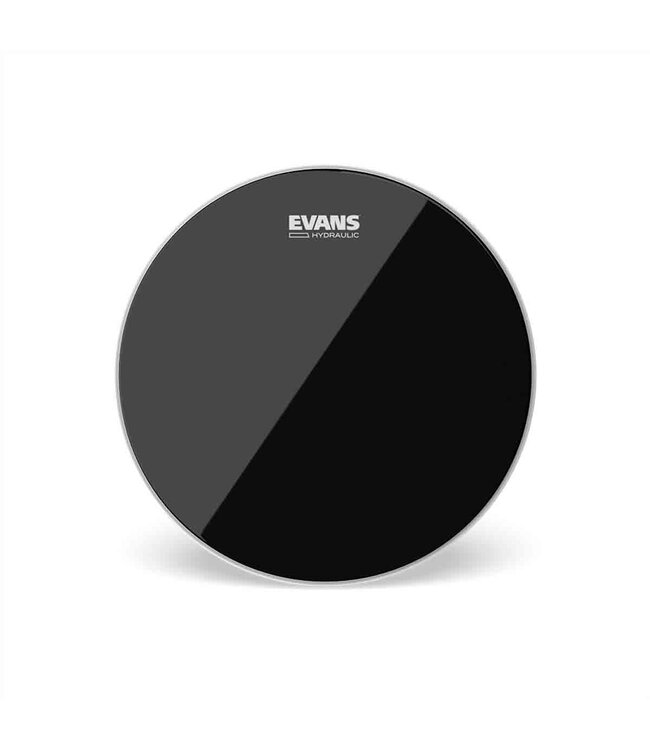 Evans Hydraulic Black Drumhead - 18 inch