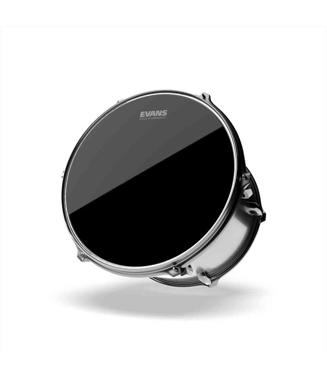 Evans Hydraulic Black Drumhead - 18 inch