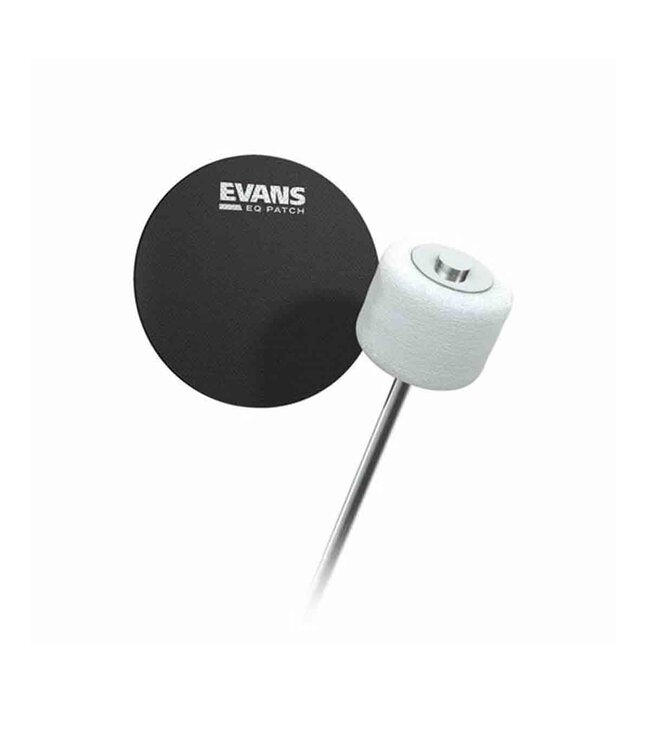 Evans PB1 Single Bass Drum Patch (Pair) - Black Nylon
