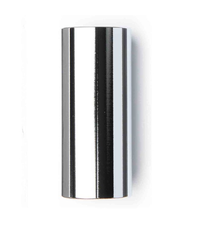 Dunlop 220 Chromed Steel Slide - Medium - Regular Wall Thickness