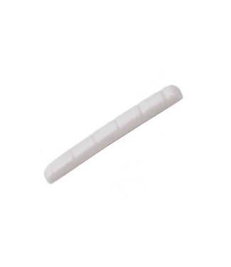 Fender Pre-Slotted Genuine Bone Nut For Electric Guitar, 7.25" Radius