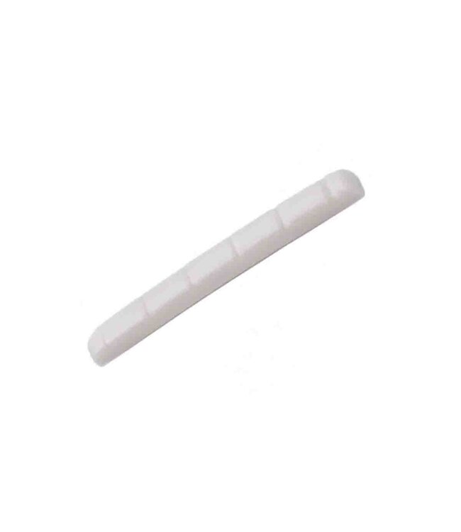 Pre-Slotted Genuine Bone Nut For Electric Guitar, 7.25" Radius