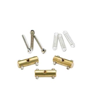 Fender Fender Pure Vintage '52 Telecaster Saddle Kit (Set of 3) - Brass Fender Fender Pure Vintage '52 Telecaster Saddle Kit (Set of 3) - Brass