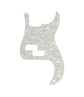 Fender Fender 13-Hole Modern Standard Precision Bass Pickguard White Moto