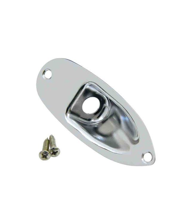 Fender Stratocaster Jack Ferrule - Chrome