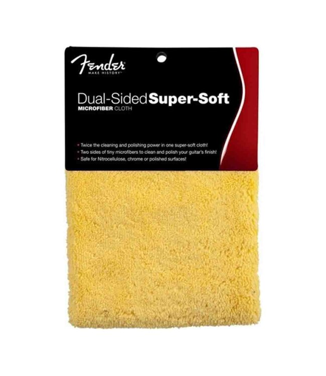 Fender Dual-Sided Super-Soft Microfiber Polish Cloth