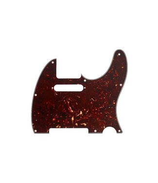 Fender Fender Telecaster 8-hole Mount Multi-Ply Pickguard - Tortoise Shell, 4-Ply