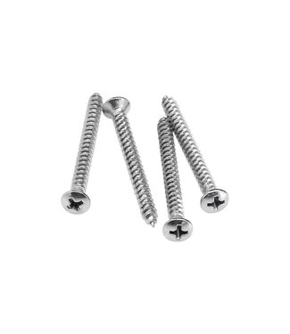 Fender Fender Chrome Neck Mounting Screws (4 Pack)