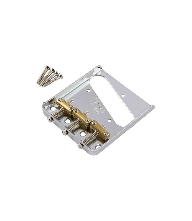 Fender 3-saddle American Vintage Telecaster Bridge Assembly - Chrome