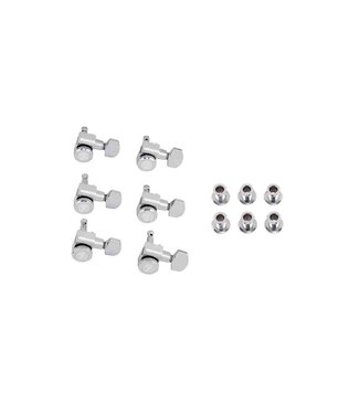 Fender Fender Locking Stratocaster/Telecaster Tuning Machine Set - Chrome