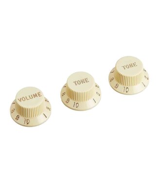 Fender Fender Stratocaster Replacement Knobs - Aged White