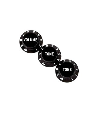Fender Fender Stratocaster Replacement Knobs - Black