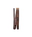Martin Logo Vintage Leather Guitar Strap - Brown