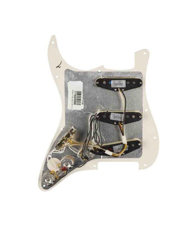 Fender Pre-Wired Strat Texas Special SSS Pickguard - Black