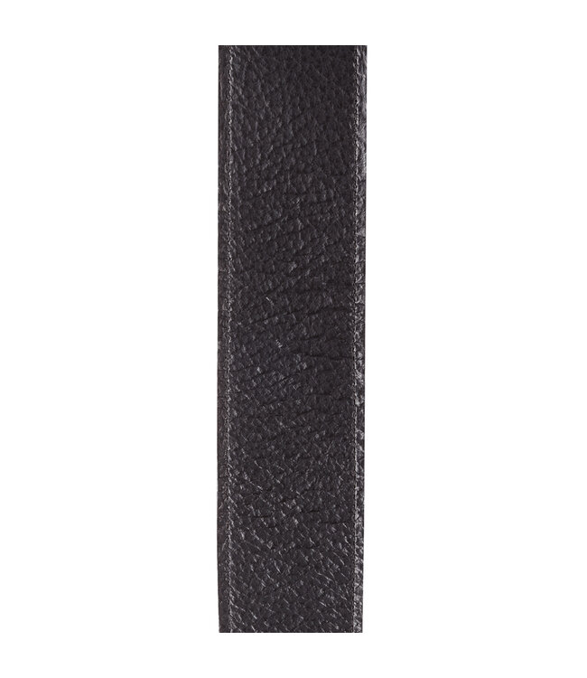 D'Addario Slim Garment Leather Guitar Strap - Black
