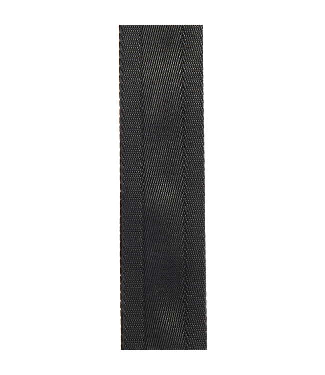 D'Addario 2-inch Nylon Auto Lock Guitar Strap - Black