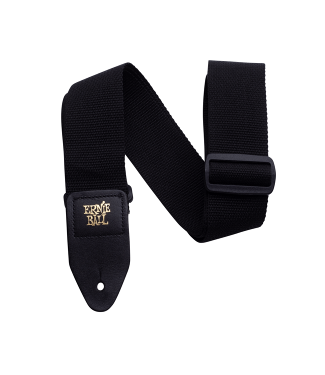 Ernie Ball 2-inch Polypro Strap - Black # 4037