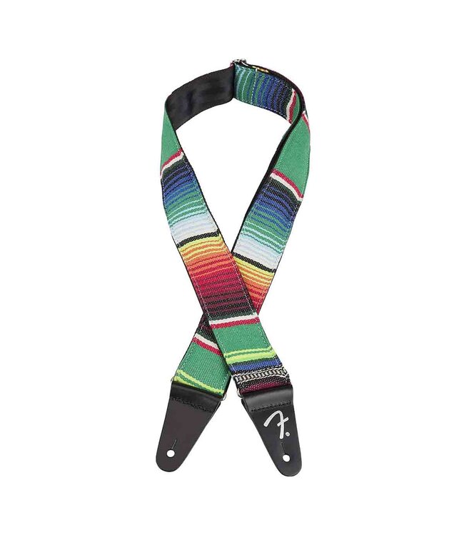 Fender Serape Guitar Strap - Green Multicolor