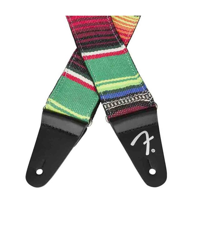Fender Serape Guitar Strap - Green Multicolor