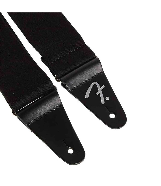 FENDER BLACK SUPERSOFT GUITAR STRAP Roxy Music