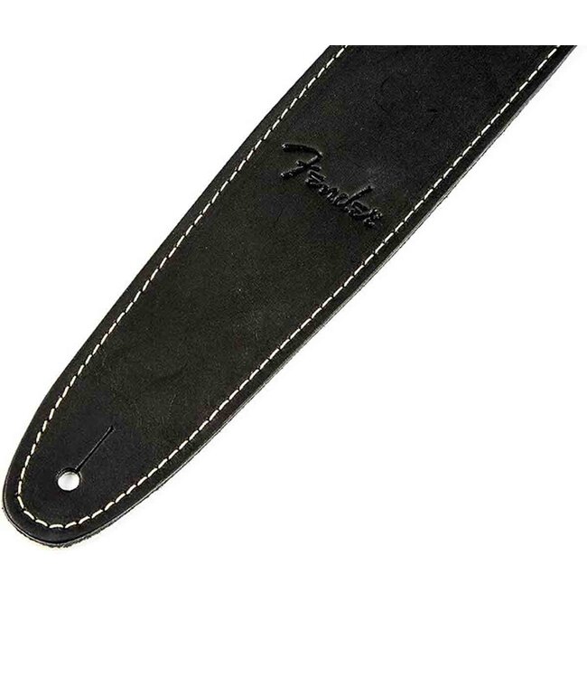 Fender Ball Glove Leather Guitar Strap - Black