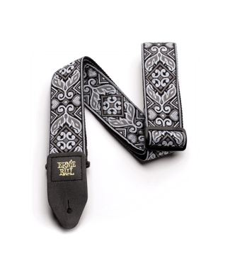 Ernie Ball Ernie Ball Classic Jacquard Guitar And Bass Strap - Tribal Silver