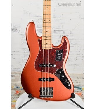 Fender Used Player Plus Active Jazz Bass Guitar - Aged Candy Apple Red