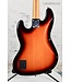 Used Player Plus Active Jazz Bass Guitar - 3-Tone Sunburst