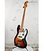 Used Player Plus Active Jazz Bass Guitar - 3-Tone Sunburst