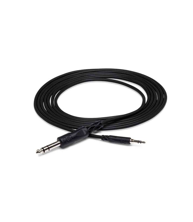 Hosa 3.5Mm Trs to 1/4" Trs Cable - 10 Foot - CMS110