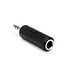 Hosa 1/4" TRSF (Stereo) To 3.5Mm TRSM (Stereo) Adaptor GMP112