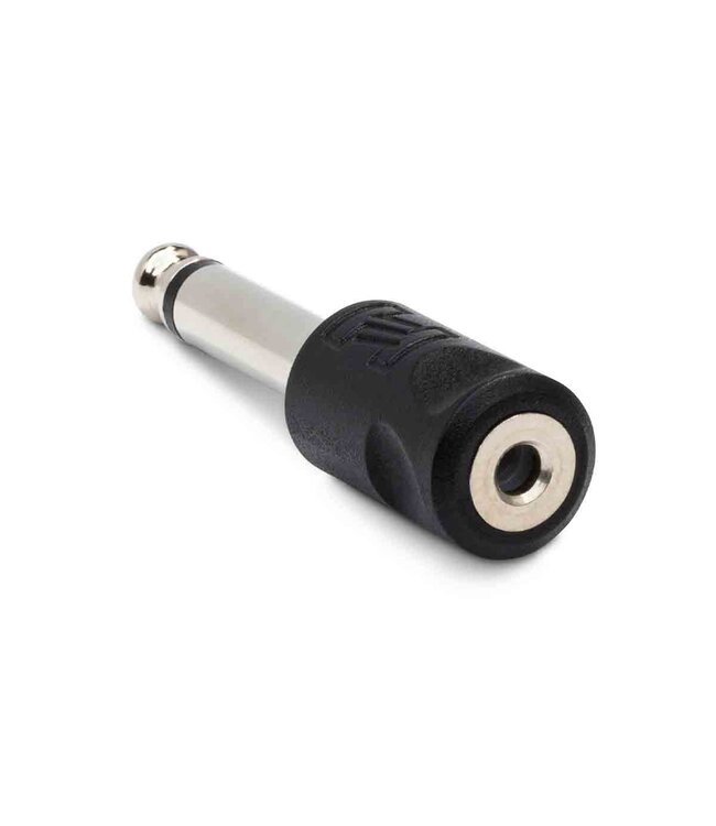 Hosa 3.5Mm (Stereo) TRSF to 1/4" (Mono) TSM Adaptor - GPM179