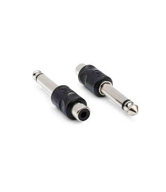 Hosa Hosa RCA F To 1/4" TS M Adapters (2 Pack)