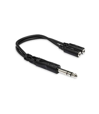 Hosa Hosa 1/4" TRS M to 3.5Mm Trs F Cable