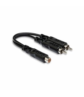 Hosa Hosa RCA F to RCA M Y Cable