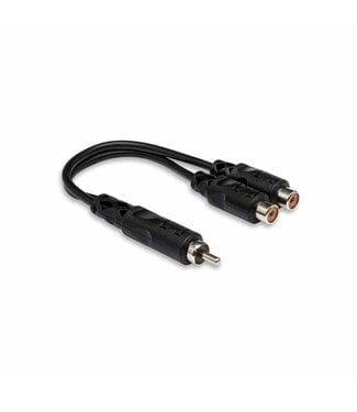 Hosa Hosa RCA M to RCA F Y Cable