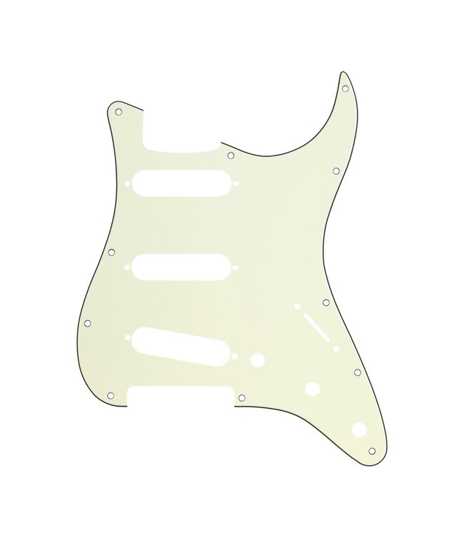 Fender 11-Hole Modern Style Stratocaster Pickguard - Mint Green