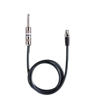 Shure Shure WA302 1/4-inch to TA4F Instrument Cable for Wireless Bodypack Transmitter