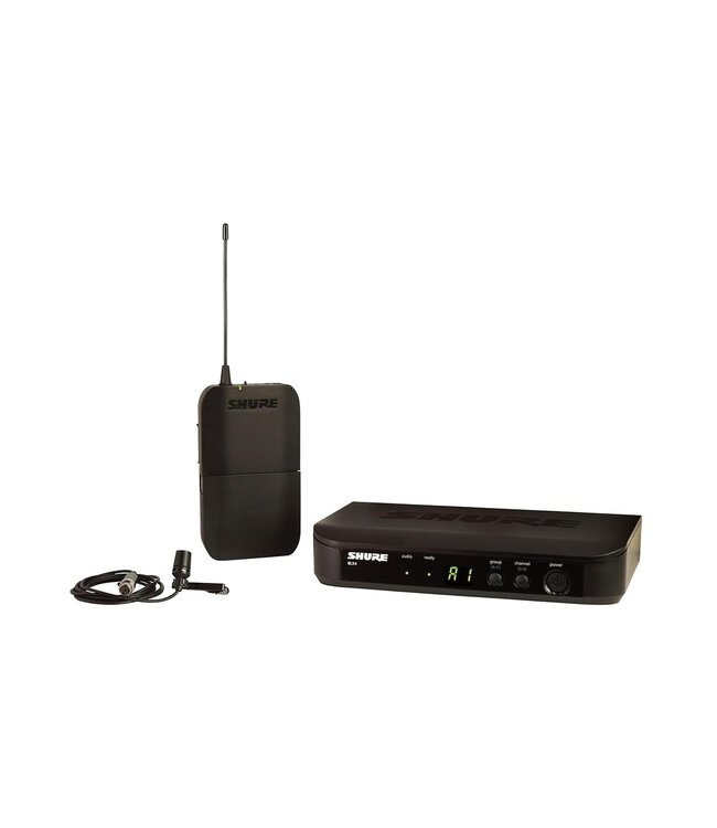 Shure BLX14/CVL Wireless Lavalier Microphone System - H10 Band