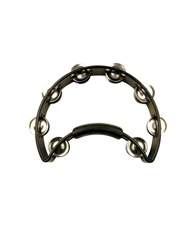 Rhythm Tech Half Moon Tambourine - Black