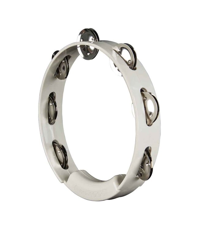 Rhythm Tech 8" Double Row Tambourine - White